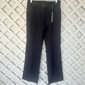 LOFT Houndstooth Mid Rise Trouser Pants size 6 Career Business